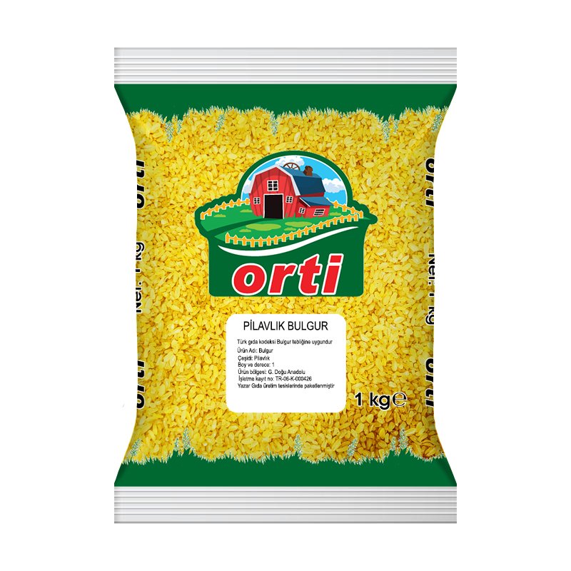 Orti Pilavlık Bulgur 1 Kg x 4 Adet